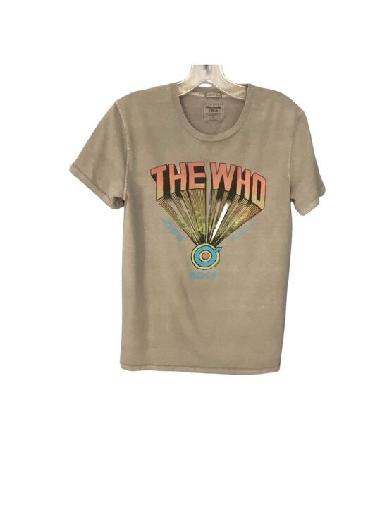 Abercrombie & Fitch Tops - Abercrombie & Fitch The Who Long Live Rock Distressed Graphic Tee XS Band Tee